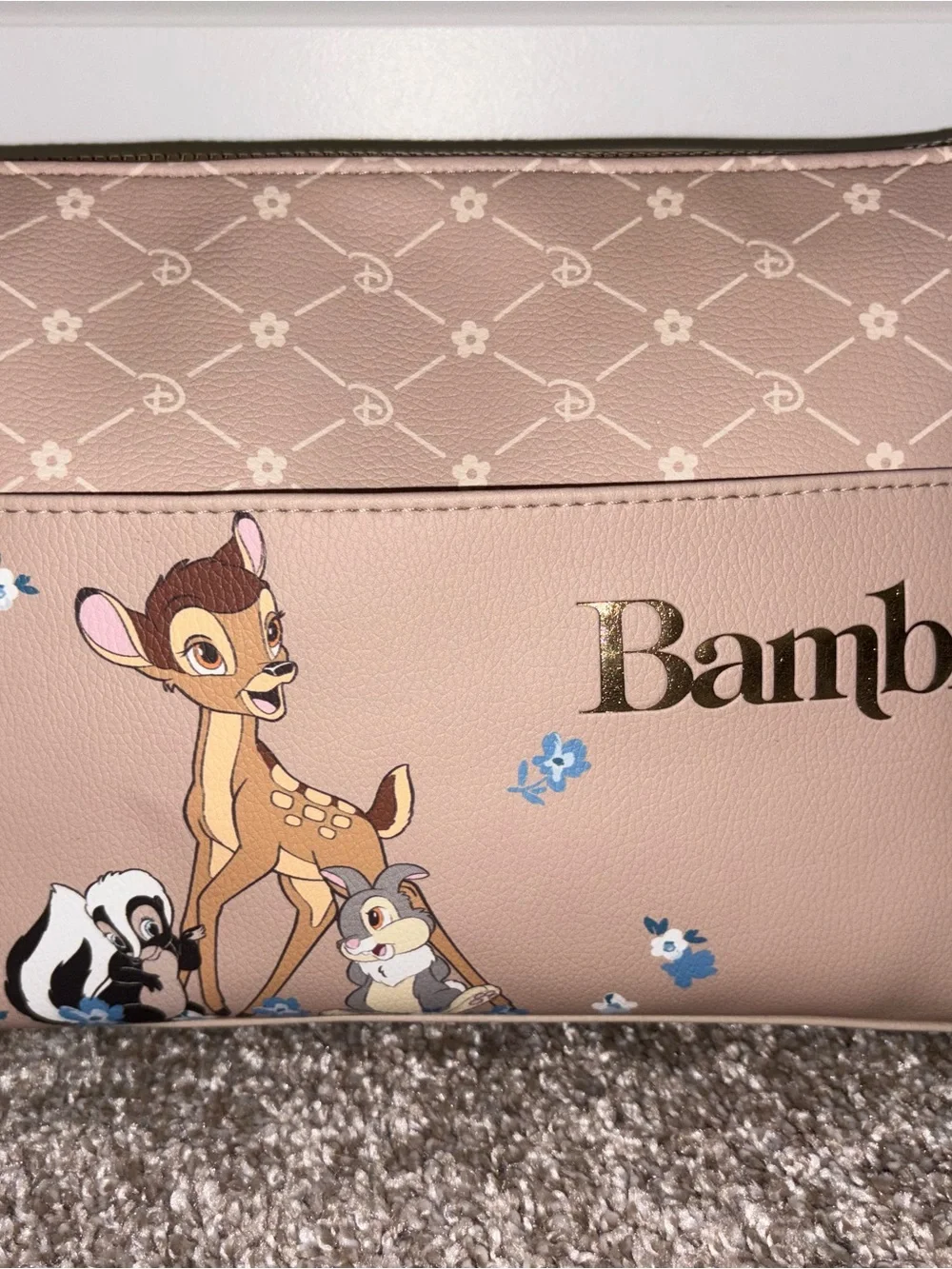 2 in 1 Bambi Cosmetic Bags